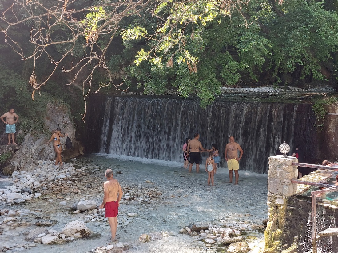 Pozar baths, Grecia