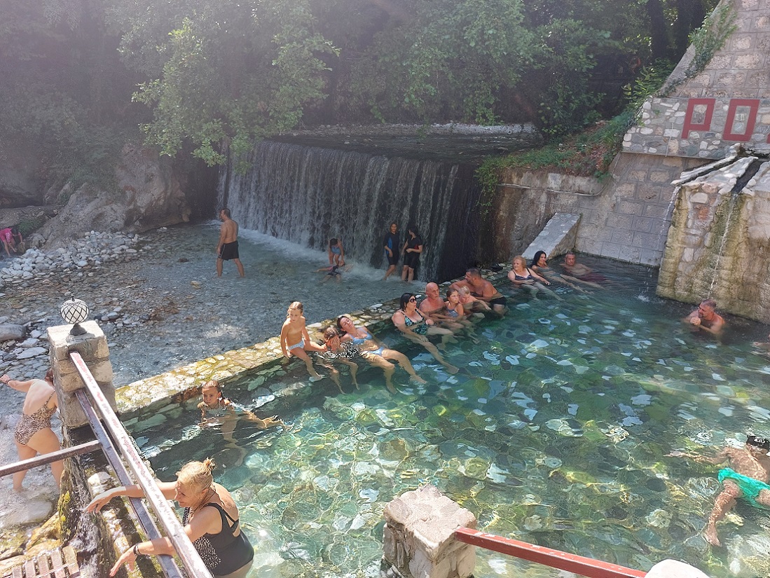 Pozar baths, Grecia