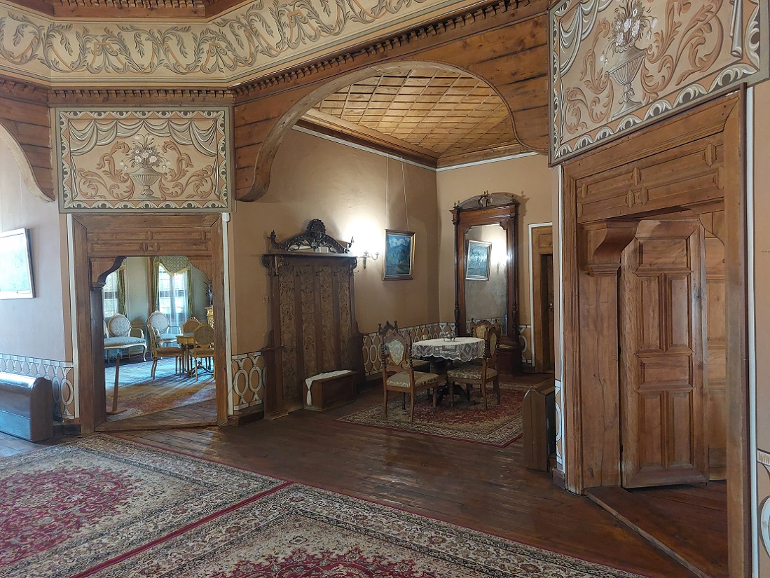 Foto en casco histórico de Plovdiv, casa Balabanov, Bulgaria