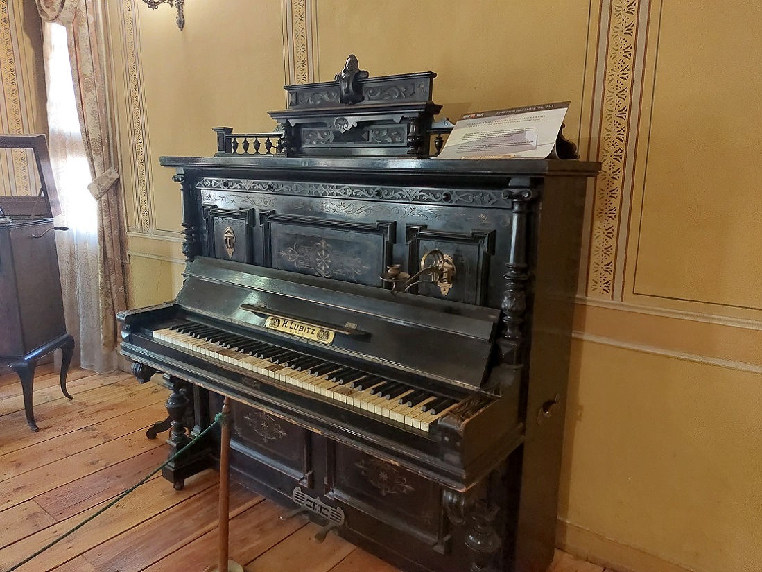 Foto en casco histórico de Plovdiv, casa Hindliyan, Bulgaria
