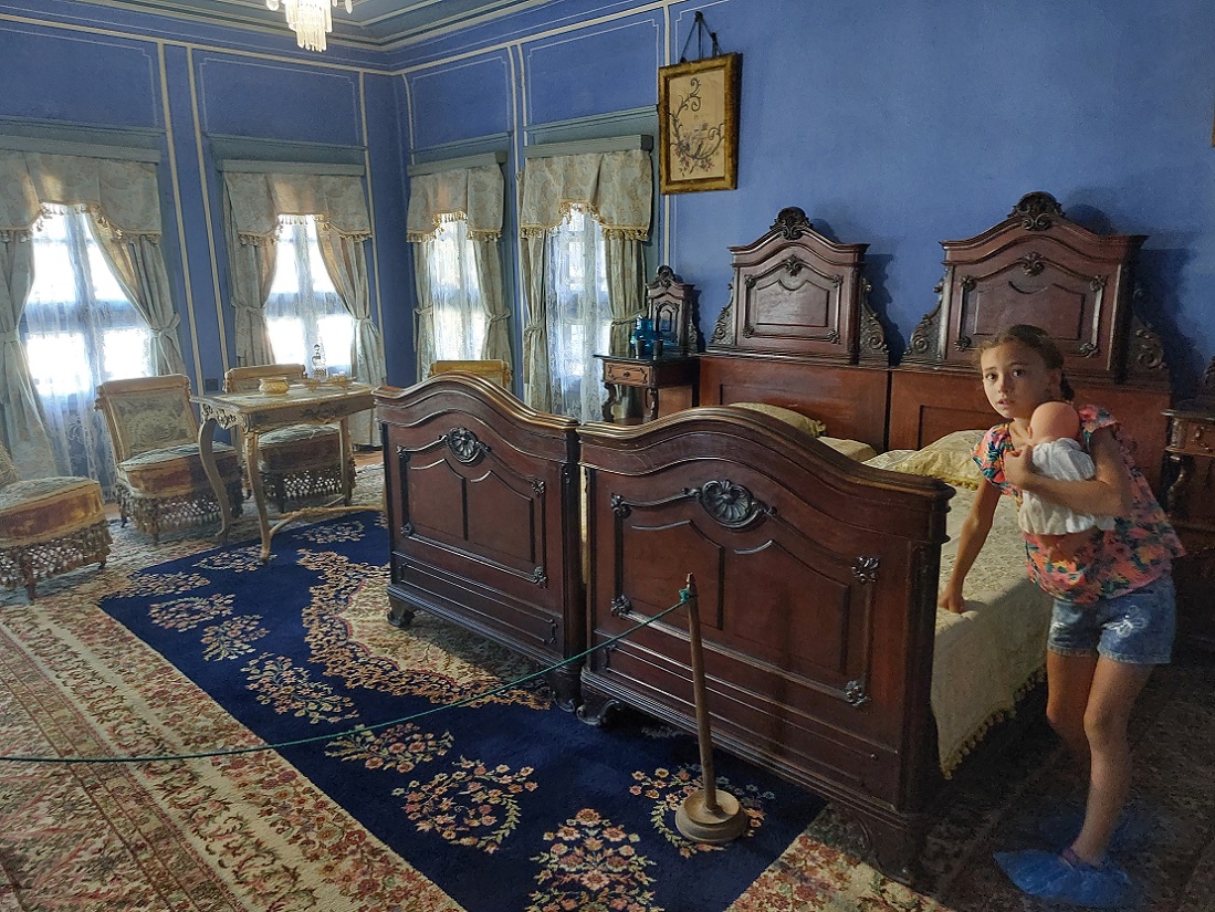 Foto en casco histórico de Plovdiv, casa Hindliyan, Bulgaria