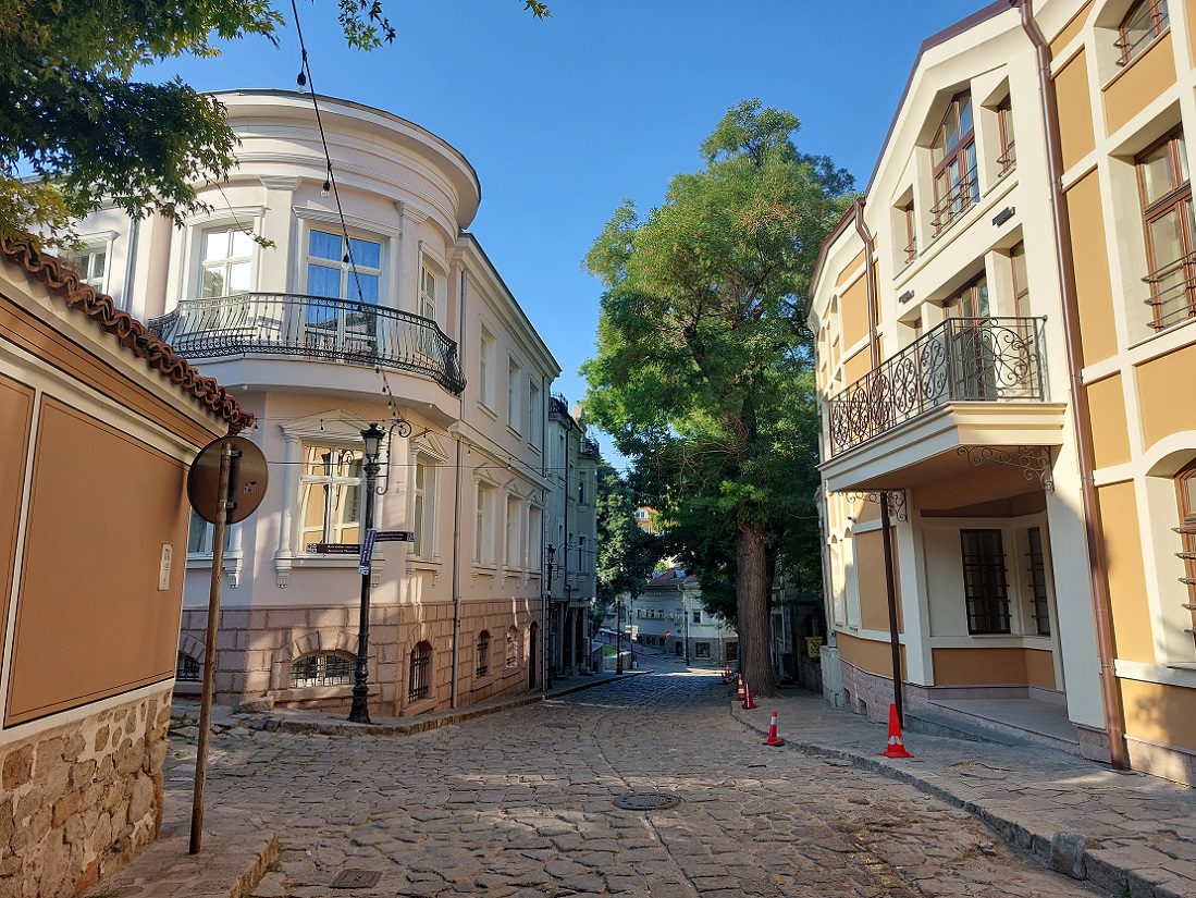 Foto casco histórico de Plovdiv, Bulgaria