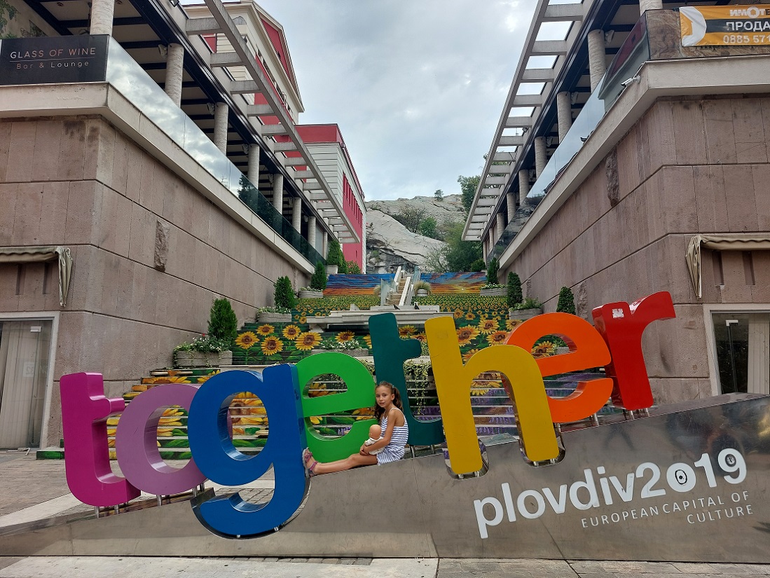 Foto casco histórico de Plovdiv, Bulgaria