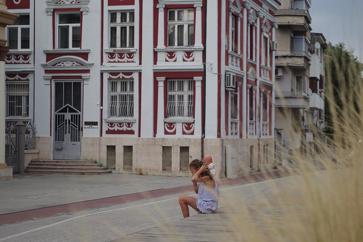 Foto casco histórico de Plovdiv, Bulgaria