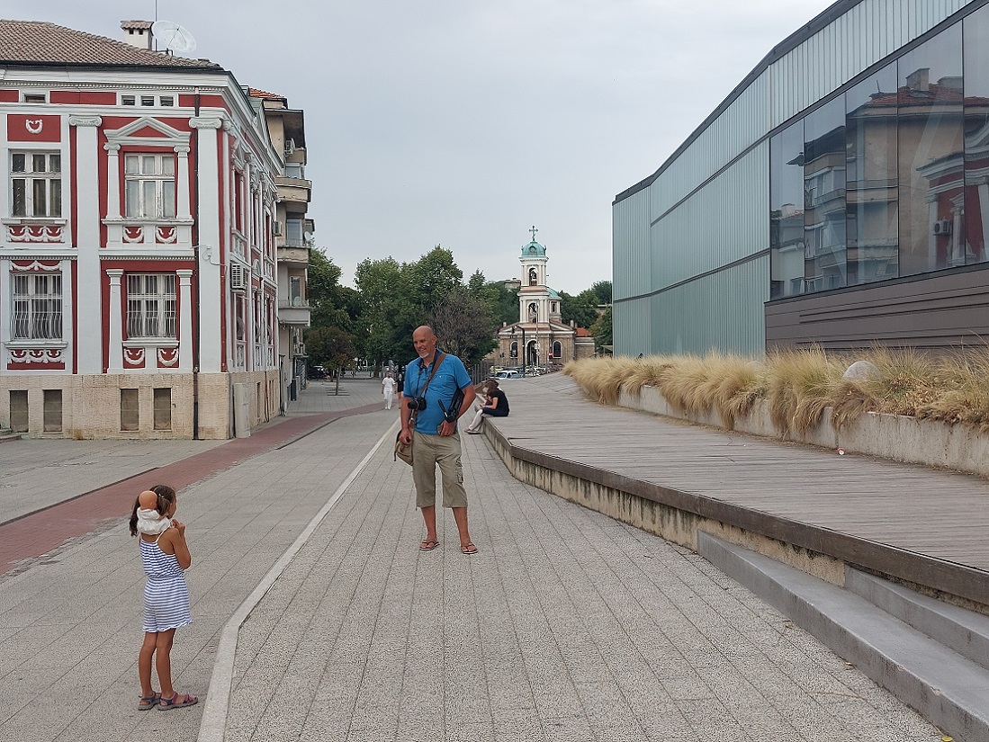 Foto casco histórico de Plovdiv, Bulgaria