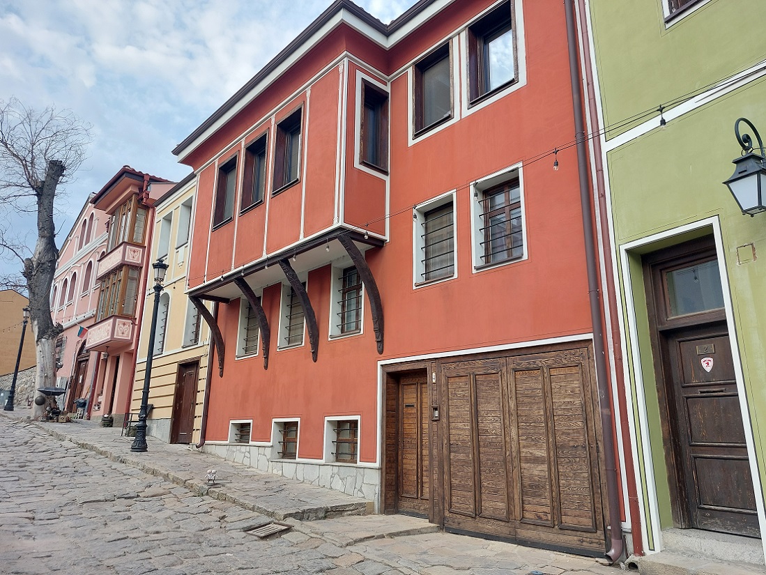 Foto casco histórico de Plovdiv, Bulgaria