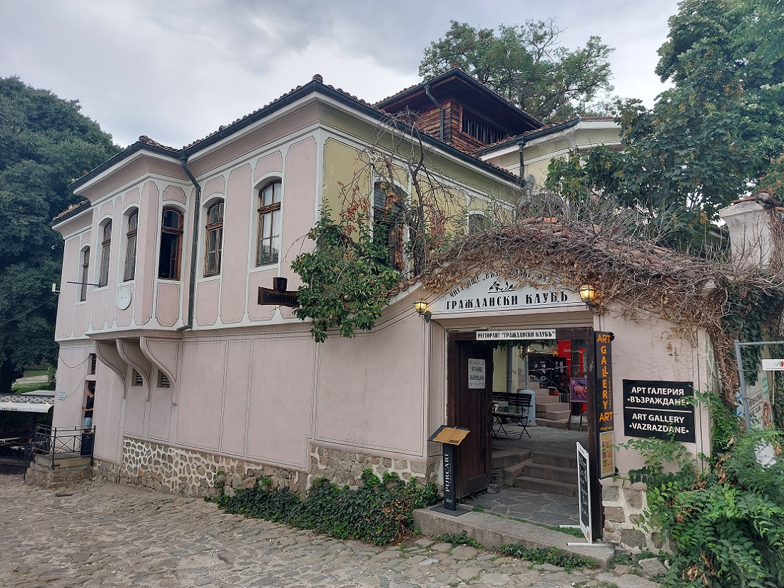 Foto casco histórico de Plovdiv, Bulgaria