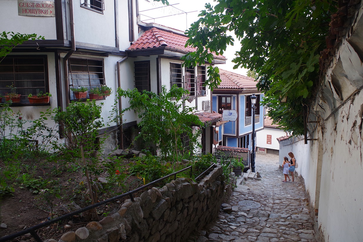 Foto casco histórico de Plovdiv, Bulgaria