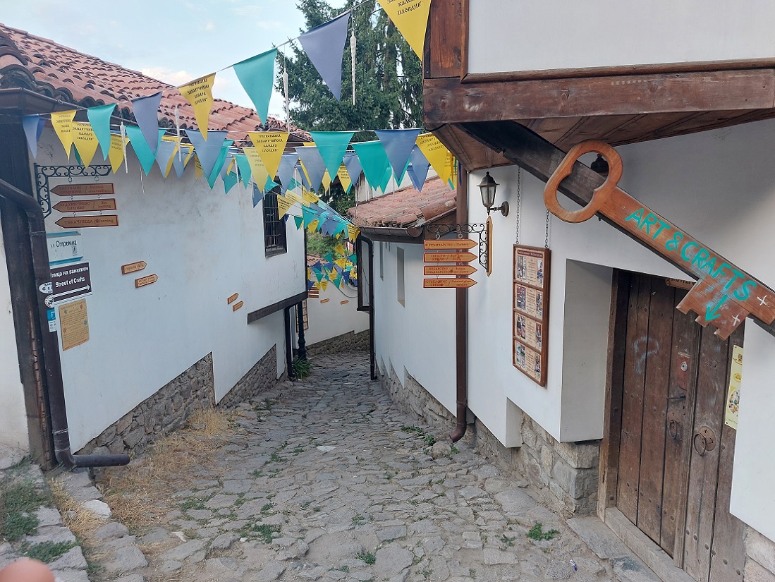 Foto casco histórico de Plovdiv, Bulgaria