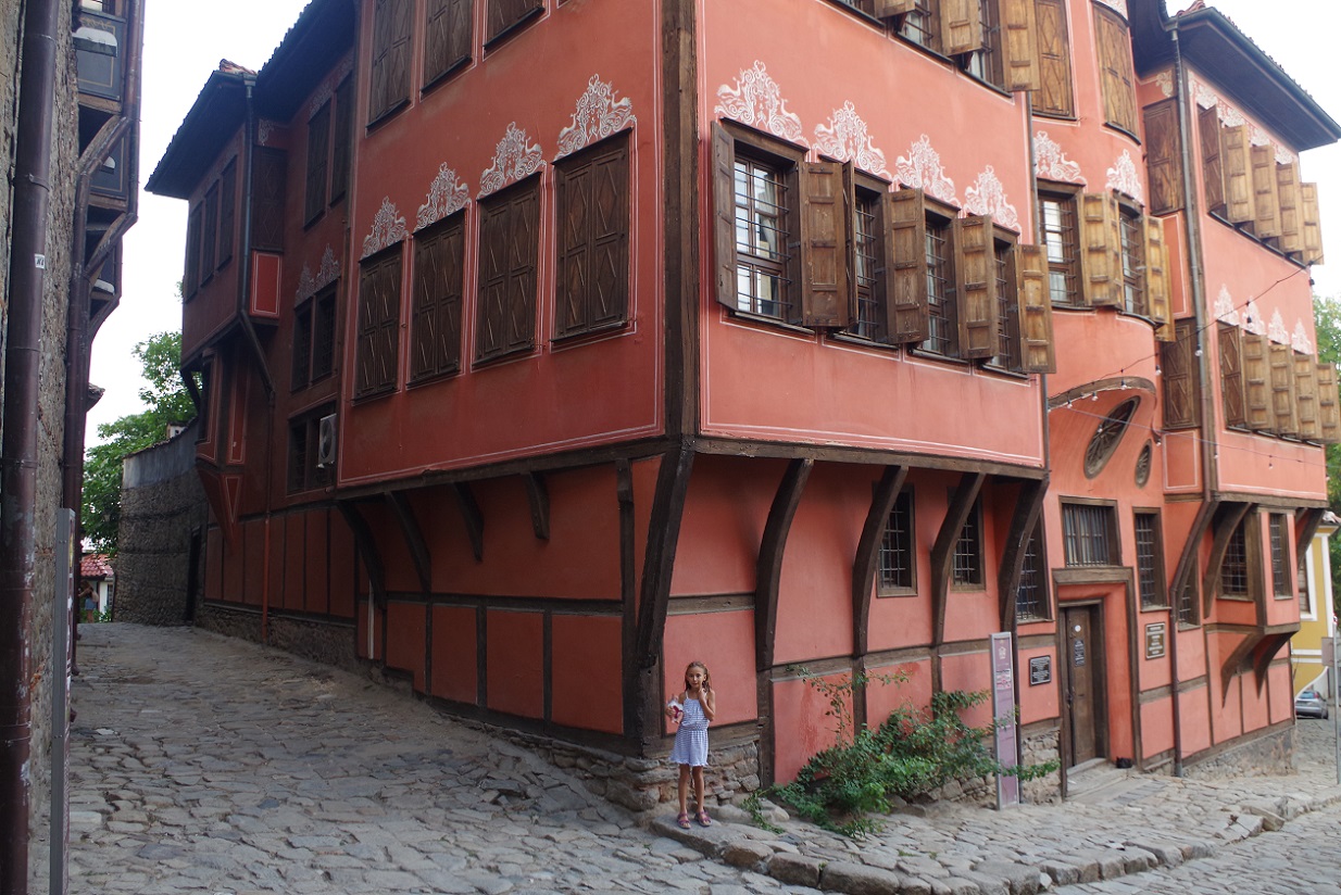 Foto casco histórico de Plovdiv, Bulgaria