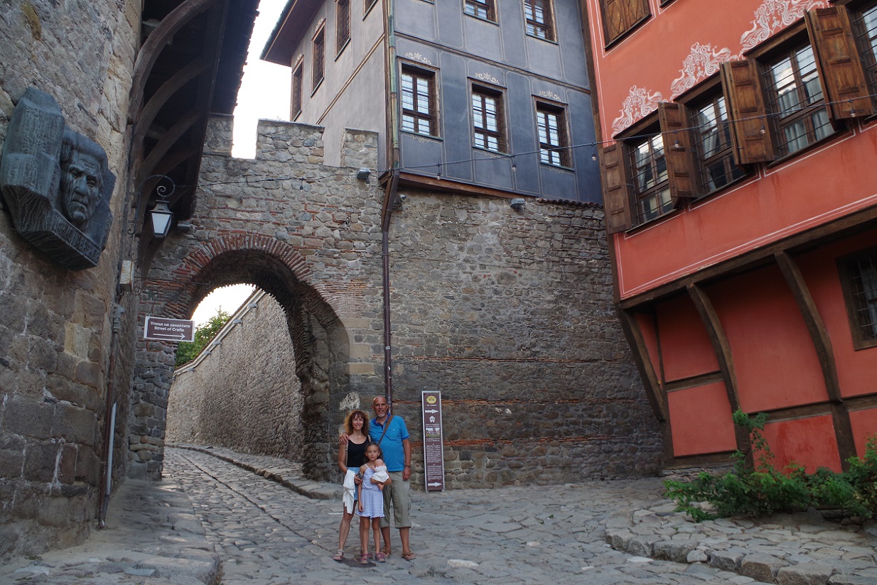 Foto casco histórico de Plovdiv, Bulgaria