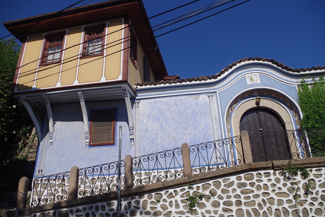 Foto en casco histórico de Plovdiv, Bulgaria