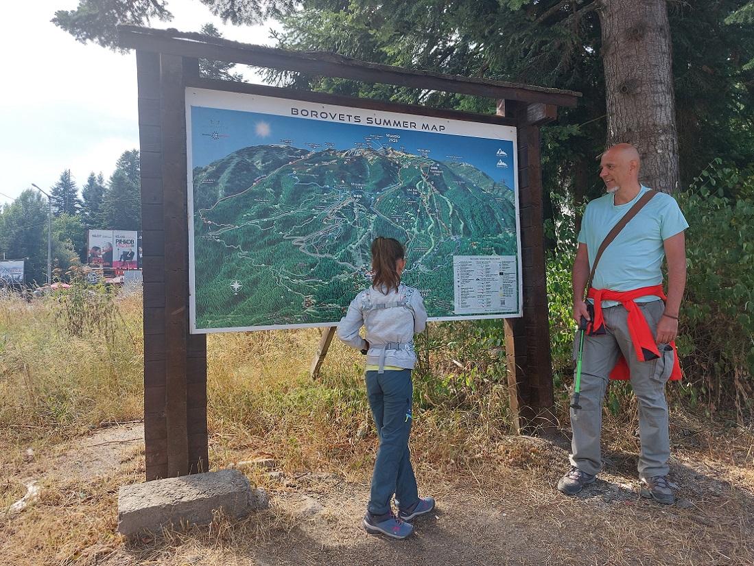 Foto telecabina de Yastrebets, parque nacional de Rila, Bulgaria