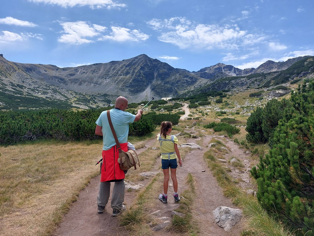 Foto telecabina de Yastrebets, pico Musala, parque nacional de Rila, Bulgaria