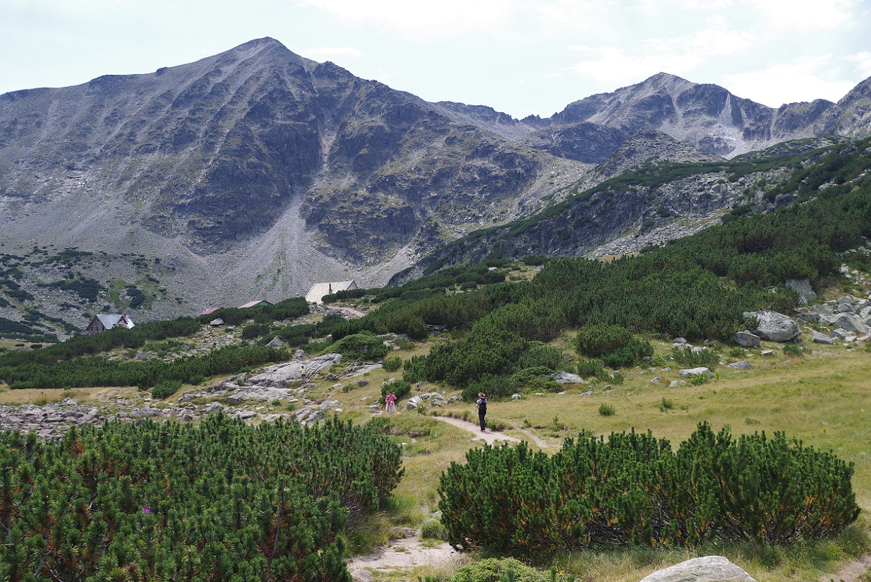Foto telecabina de Yastrebets, pico Musala, parque nacional de Rila, Bulgaria