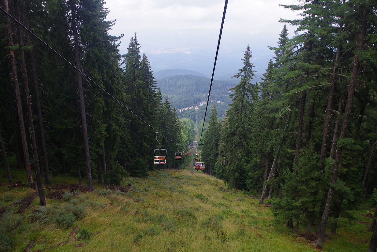 parque nacional Pirin, telesilla de Bezbog, Bulgaria