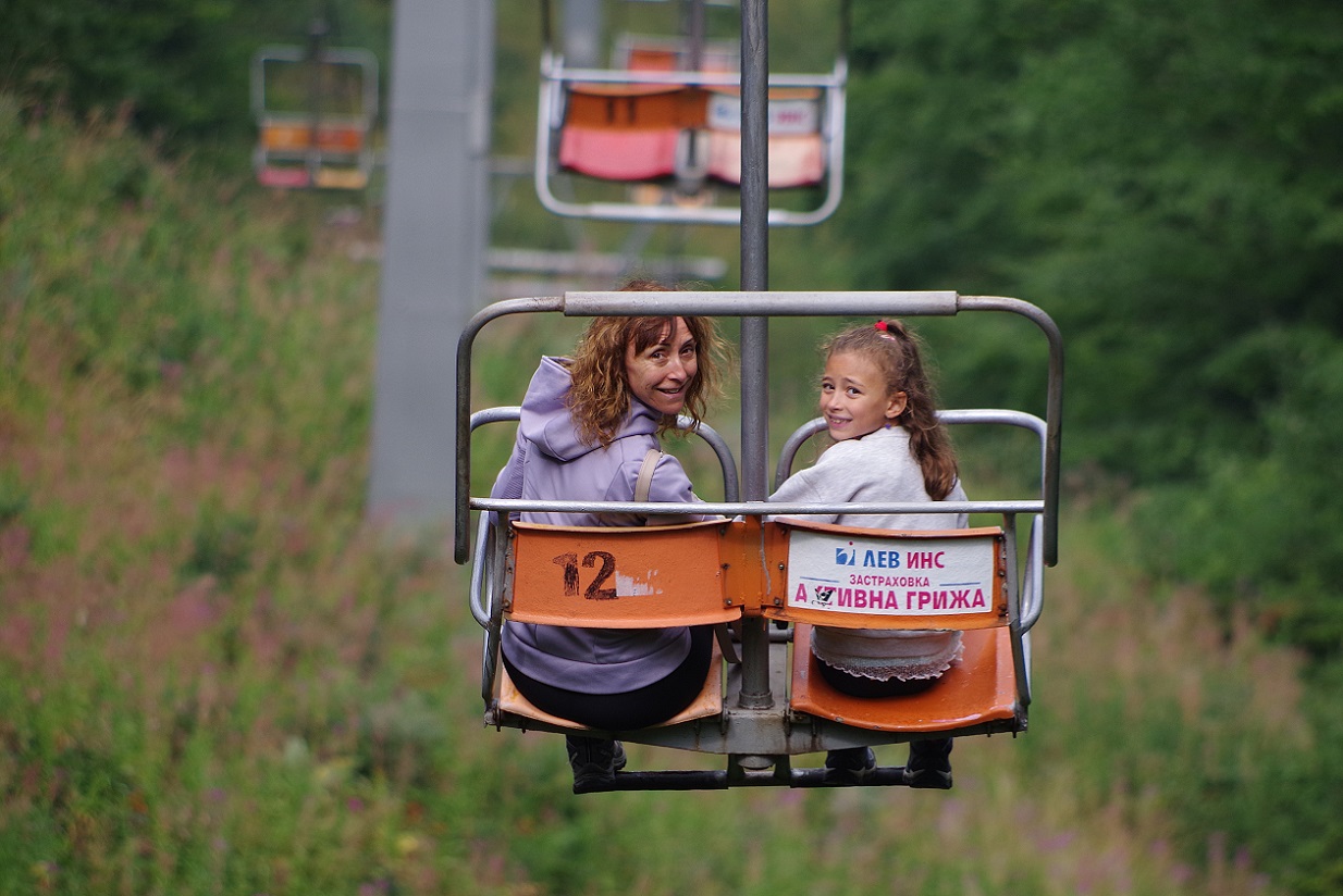 parque nacional Pirin, telesilla de Bezbog, Bulgaria