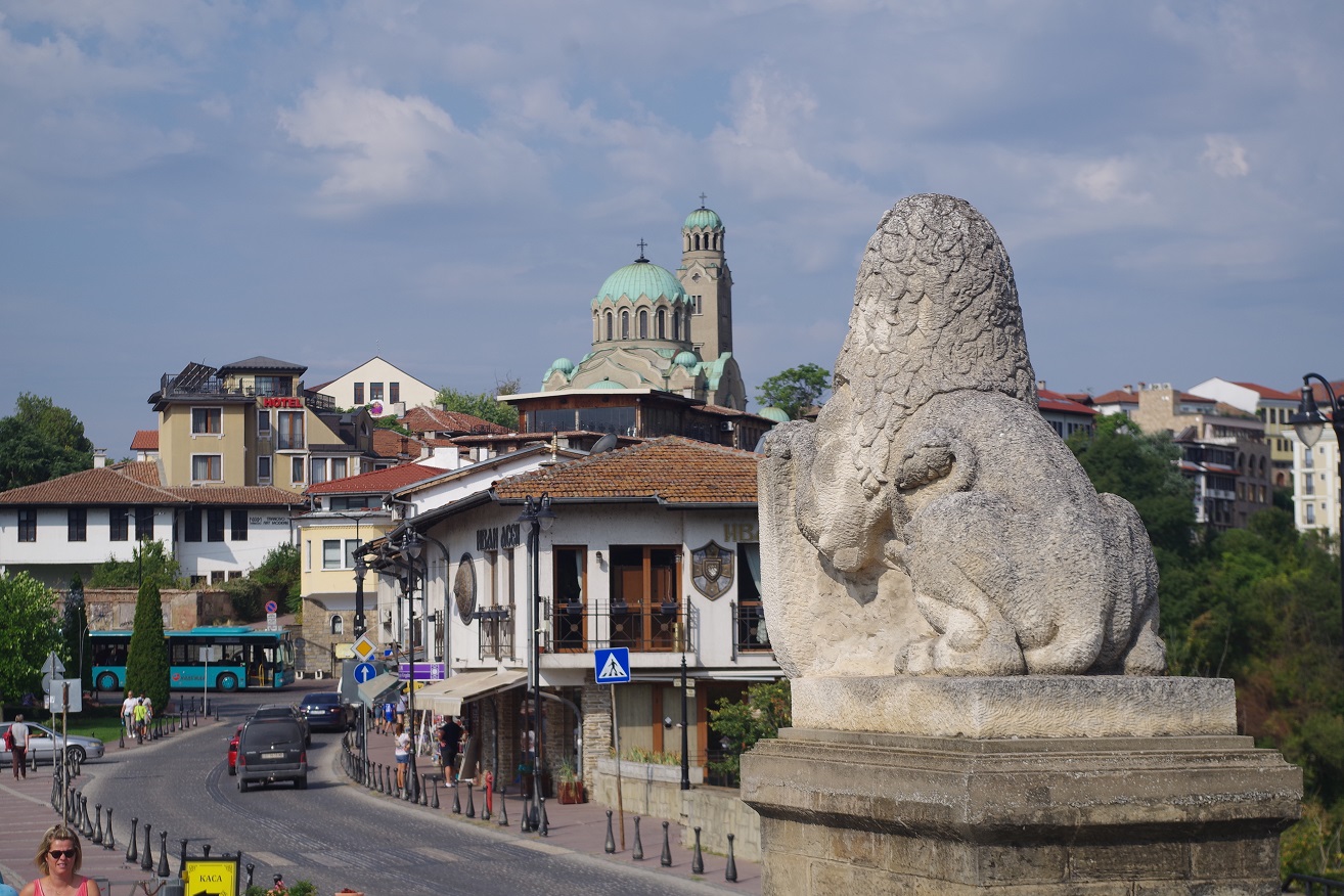 Foto Veliko Tarnovo, fortaleza Tsarevets, Bulgaria