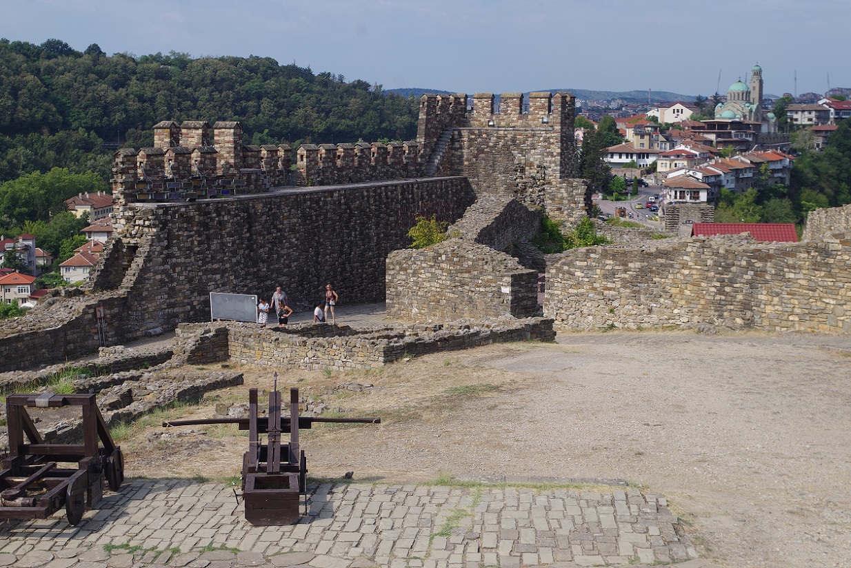 Foto Veliko Tarnovo, fortaleza Tsarevets, Bulgaria