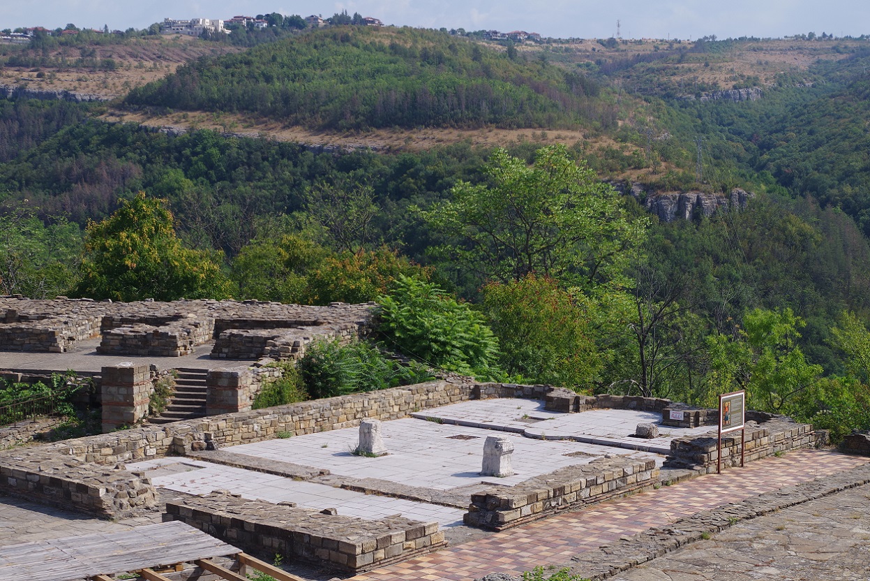 Foto Veliko Tarnovo, fortaleza Tsarevets, Bulgaria