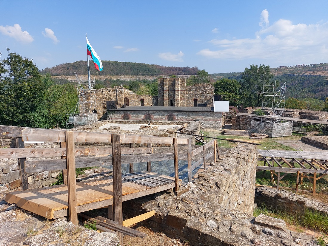 Foto Veliko Tarnovo, fortaleza Tsarevets, Bulgaria
