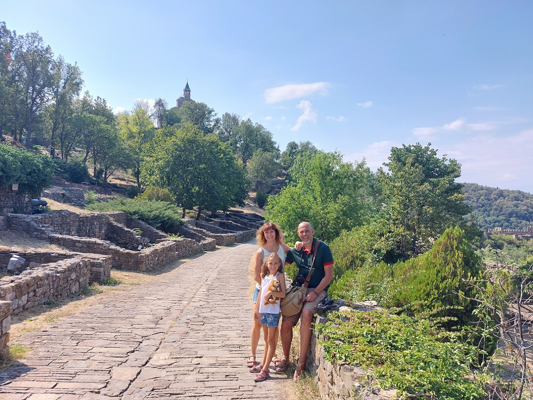 Foto Veliko Tarnovo, fortaleza Tsarevets, Bulgaria