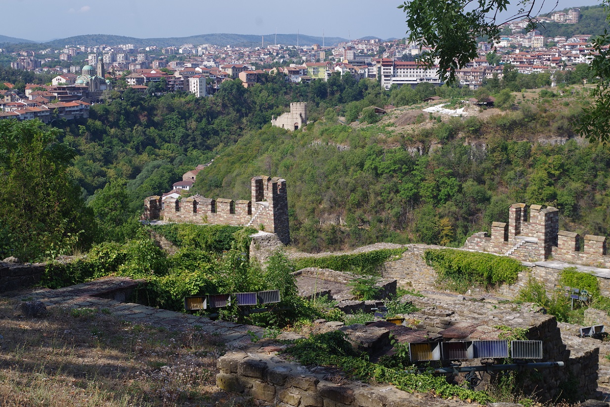 Foto Veliko Tarnovo, fortaleza Tsarevets, Bulgaria