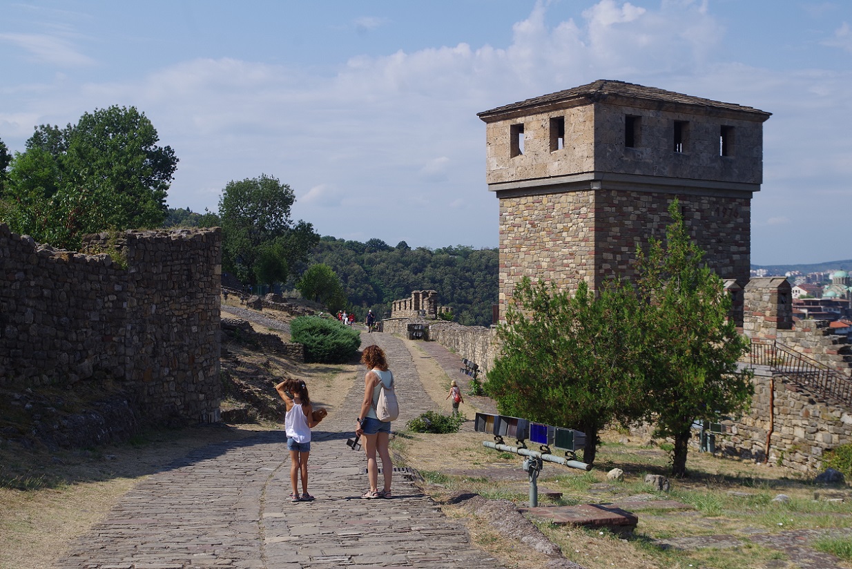 Foto Veliko Tarnovo, fortaleza Tsarevets, Bulgaria