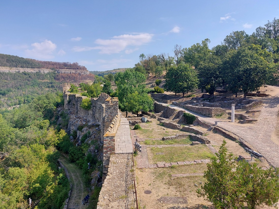 Foto Veliko Tarnovo, fortaleza Tsarevets, Bulgaria