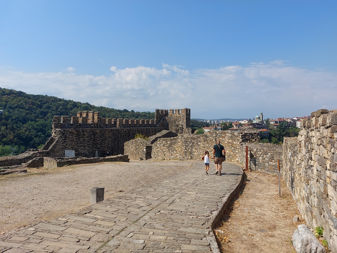 Foto Veliko Tarnovo, fortaleza Tsarevets, Bulgaria