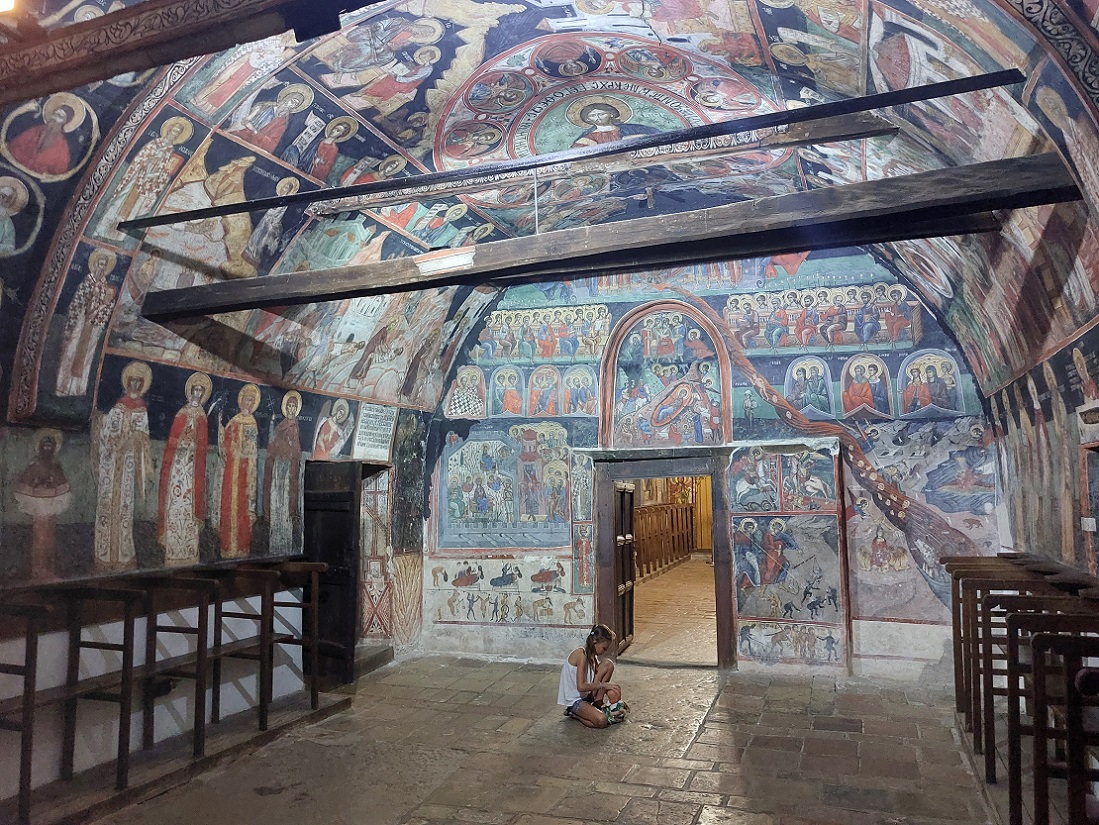 Foto Veliko Tarnovo, iglesia de la Natividad, Arbanasi, Bulgaria