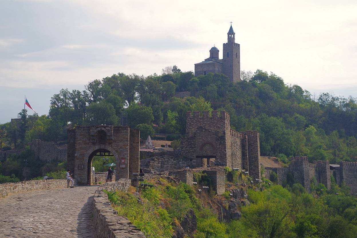 Foto Veliko Tarnovo, fortaleza Tsarevets, Bulgaria